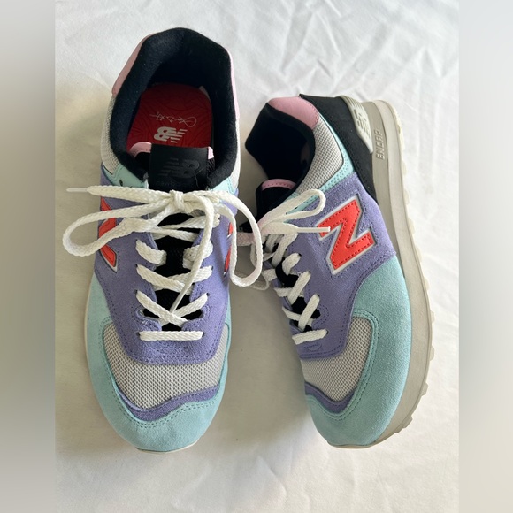 Louis Deguzman New Balance 574 Ma Divina Sz 8.5 - Picture 2 of 13